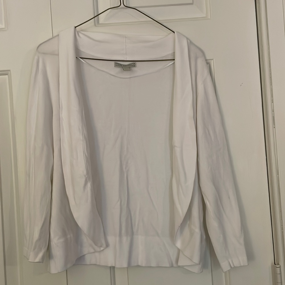 White Knit Cardigan